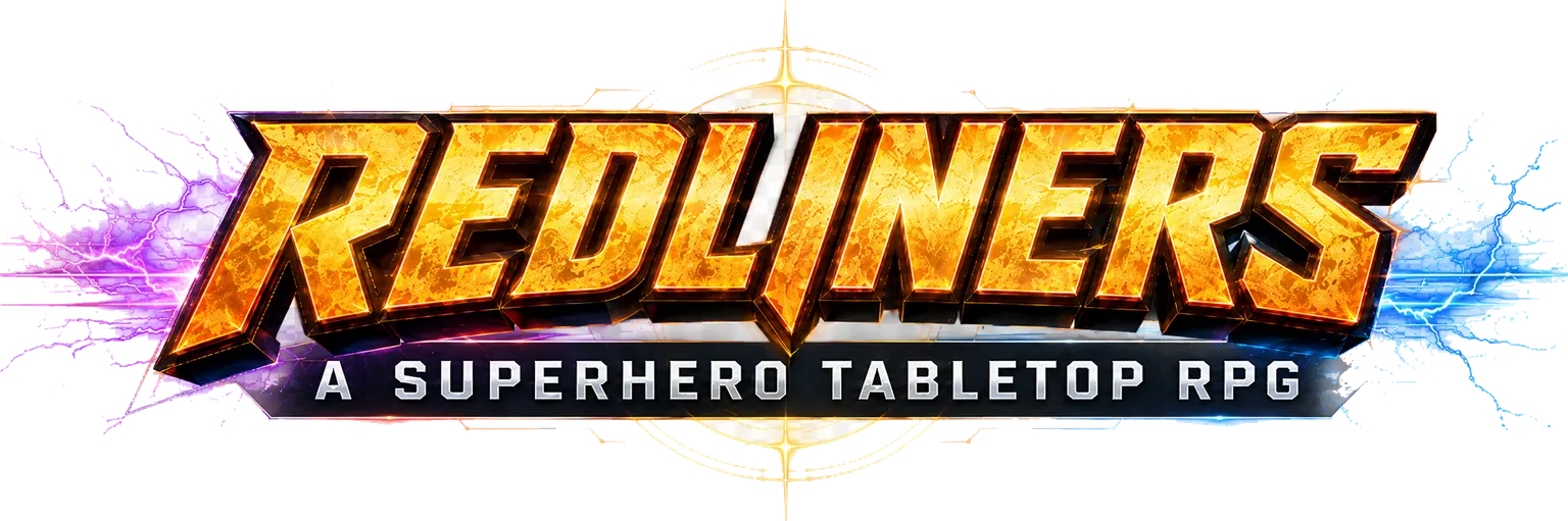 Redliners — a superhero tabletop RPG